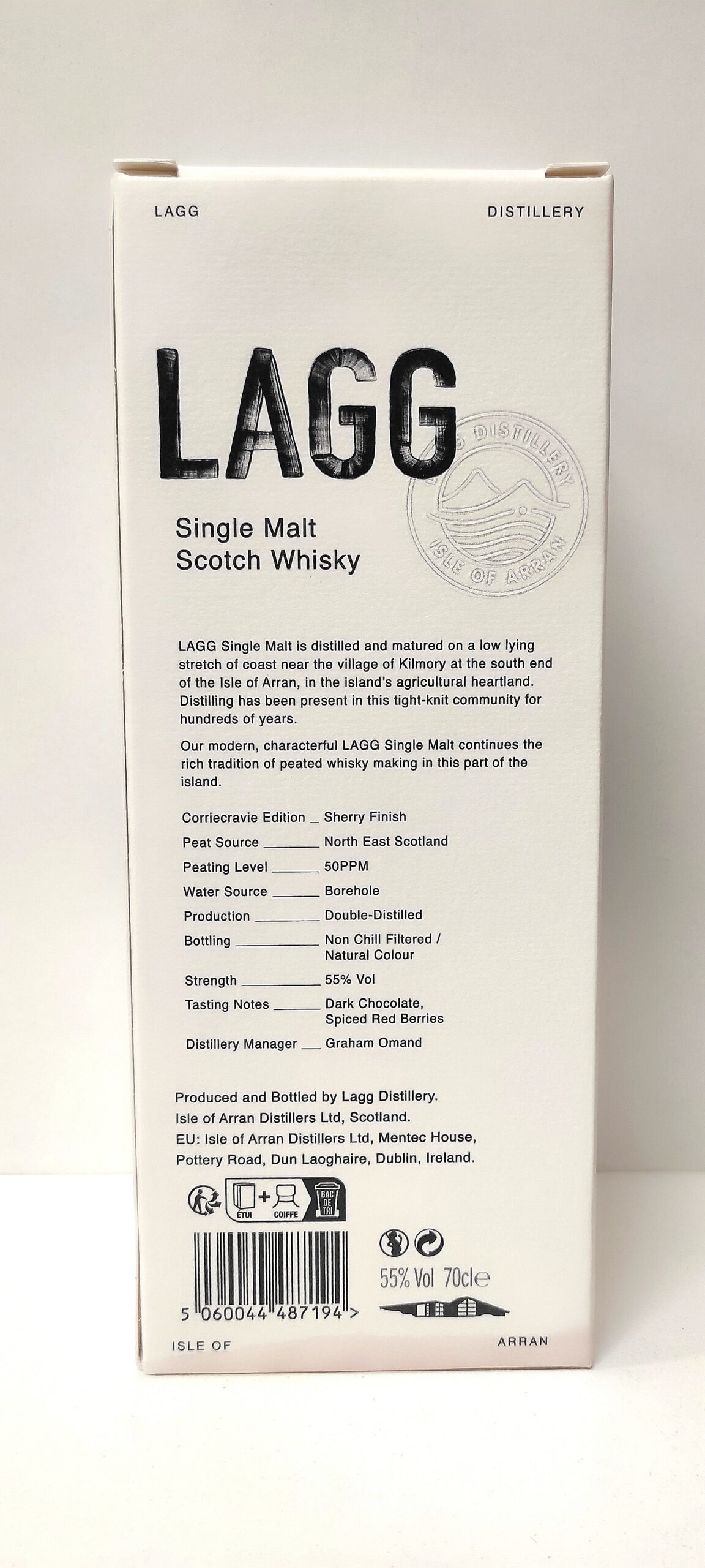 Lagg Corriecravie Whisky Edition Sherry Cask Finish Caff Marc Ander