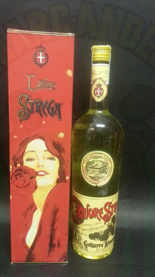 Liquore Strega Vintage Enoteca Batani Andrea Torrefazione bottiglie Siena