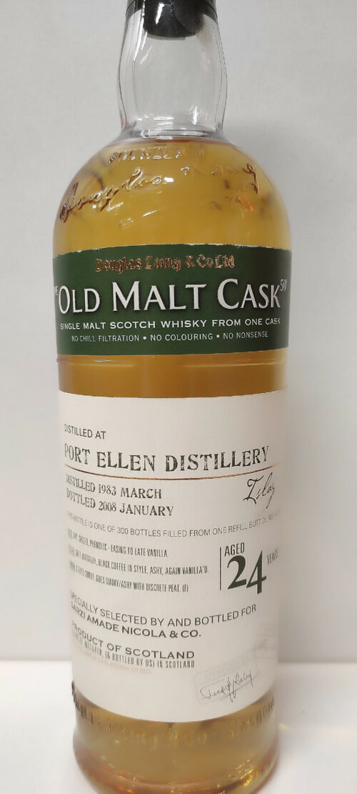 Port Ellen Old Malt Cask 24 years old Siena Batani Bottiglie Superalcolici Caffè